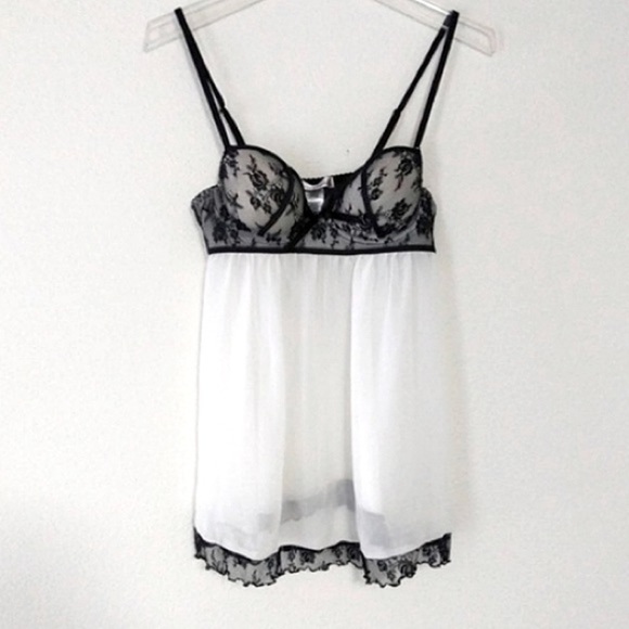 Linea Donatella Babydoll Chemise top only, Size M - Picture 2 of 11